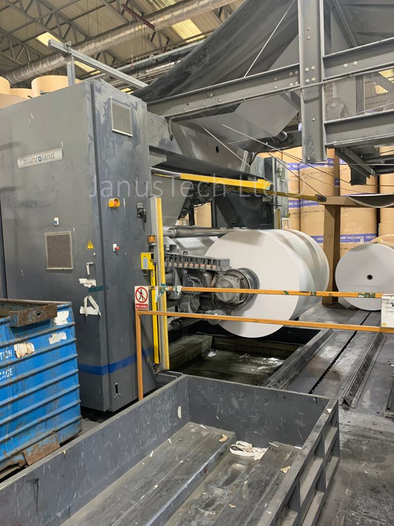 MAN Lithoman IV 64pp Long Grain Web Offset Press - JanusTech